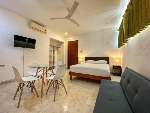 Comodo Loft Antonieta 3 personas zona centrica in Mérida, Mexico