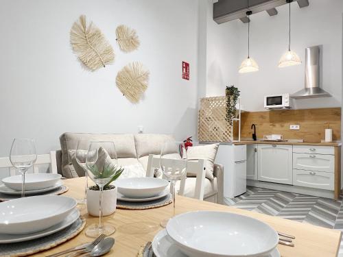 Encantador apartamento vigas de madera, Valencie