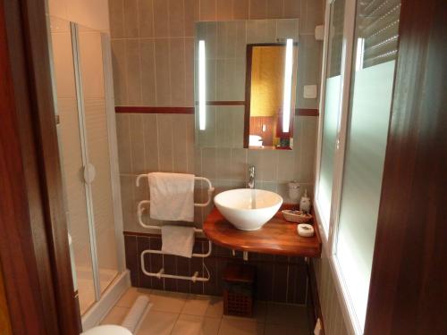 Badezimmer, Kactus Lodge in Pointe-Noire