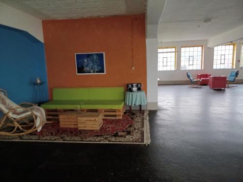Zelten im vorhandenen Zelt im Loftcamp in Neusalza-Spremberg