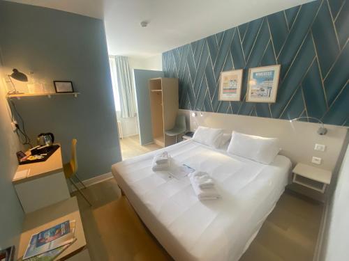 1 double bed
