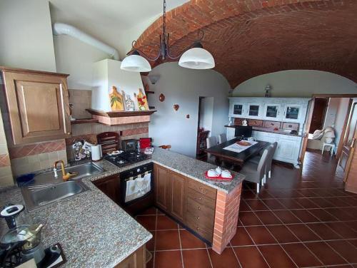 virtuve, Casa Caliera in Viverone