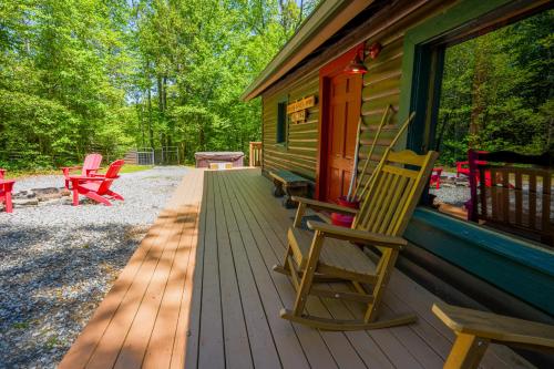 New Listing! Two Cabins with Hot Tubs, Playground, Sleeps 22