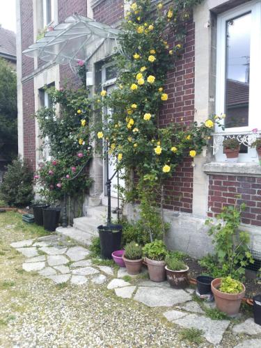 Chambre dans une villa vue sur l'Oise - Pension de famille - Creil