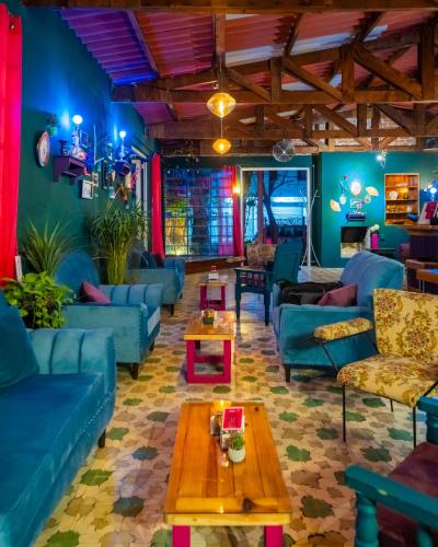 Restaurant, Amaranto Hostel in Panajachel