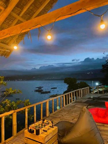 Balcony/terrace, Casay Beach Huts by HiveRooms in Dalaguete
