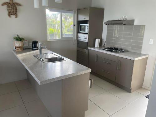 مطبخ, Hawaiki Villas in Titikaveka