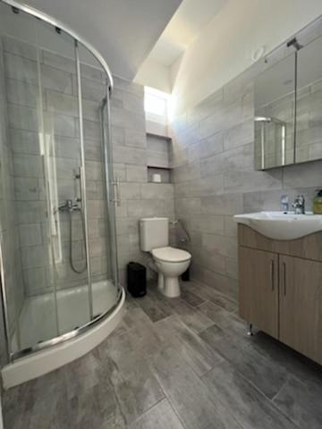 Zuhanyzó, SALTSEA Apartment in Xironomi