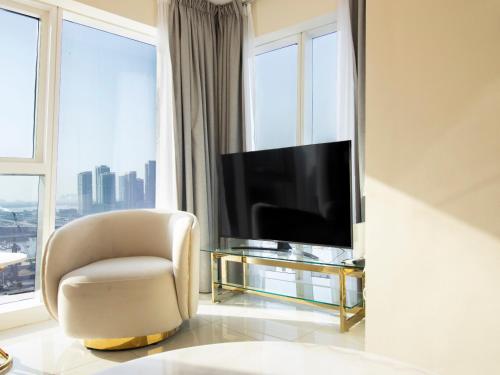 Urban Retreat: Sea View Apartment in Dubai Marina, Dubaj (fotografie 7)