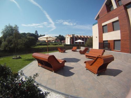 Entrada, Apartamentos Albatros in Llanes