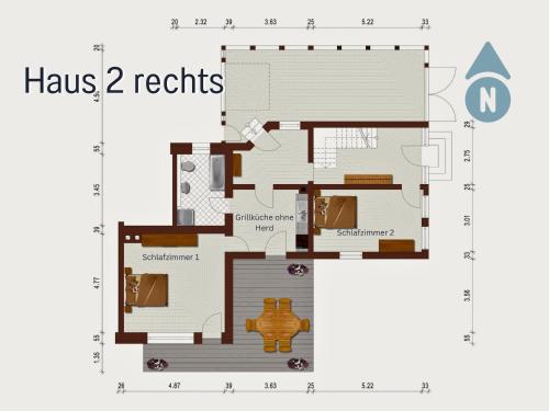 Ferienhaus Taufstein - direkt am Vulkanradweg - Platz für 12 Personen - mit Garten