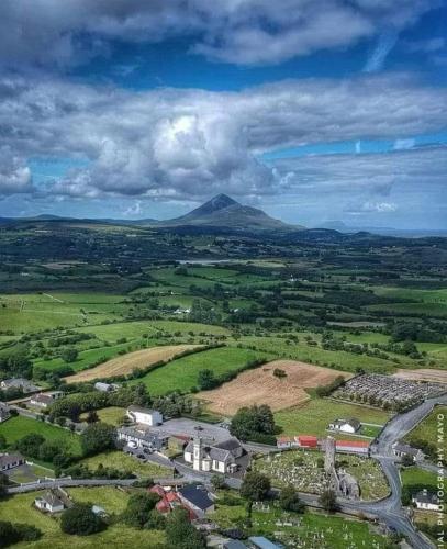 View, Yellow House in Newport