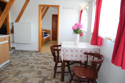 Køkken, Anna Apartman in Kiskunfelegyhaza