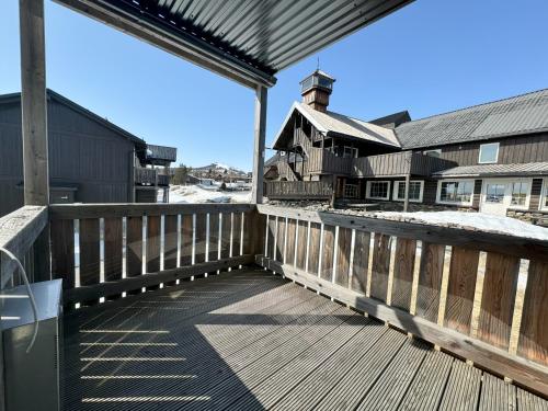Balcony/terrace, Family-friendly apartment for rent at Golsfjellet in Gol