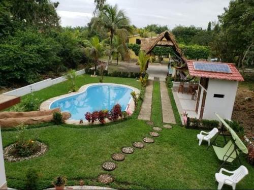 Dārzs, Casa Flamingo in San Felipe de Lara