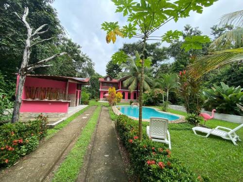 Dārzs, Casa Flamingo in San Felipe de Lara