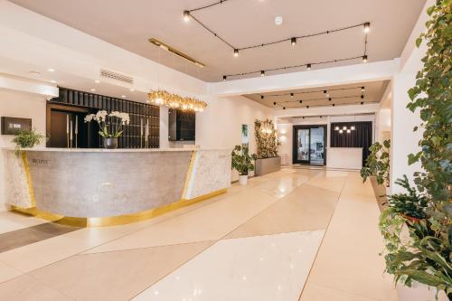 大堂, HOTEL AGORA Mures in 特爾古穆列什