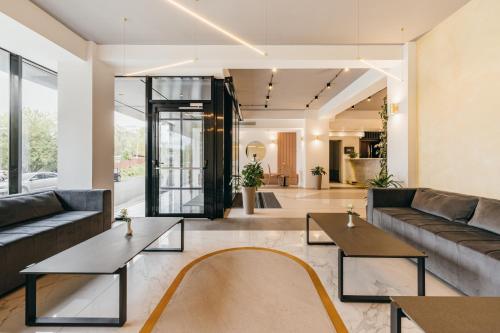 大堂, HOTEL AGORA Mures in 特爾古穆列什
