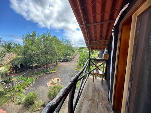 Garden, El Pajas in Puerto Velasco Ibarra