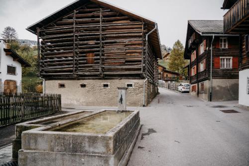 CASA LUMNEZIA - Panoramic Ecodesign Apartment Obersaxen - Val Lumnezia I Vella - Vignogn I near Laax Flims I 5 Swiss stars rating