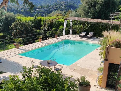 Les collines de St Paul - Chambre d'hôtes - Saint-Paul-de-Vence