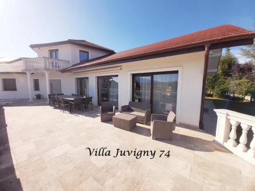 Villa 5*, 15 personnes, Piscine à 20 min de Genève