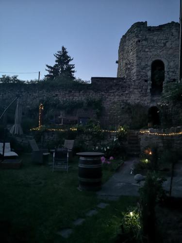 花園, Apartment am Stadtturm in 弗賴堡(溫斯特魯特)