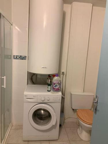 Bathroom, Appartement avec jardinet in Bessan