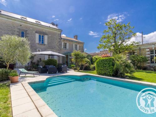. Séjour de charme avec piscine à Saint-Georges-sur-Layon, proche de Saumur et des châteaux de la Loire - FR-1-622-81