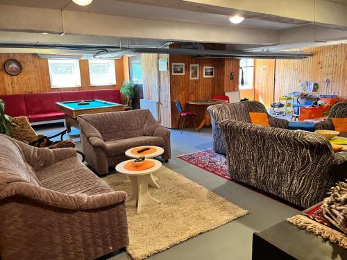 公共休息室/电视室, 格拉赫别墅旅馆 (Penzion Villa Gerlach) in 维索克塔特雷