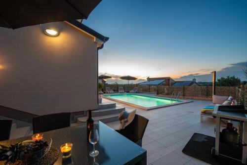 Balkons/terase, Villa Nina in Radmani