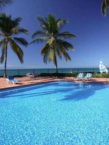 Beach front unit at Condominios Los Tules in Puerto Vallarta, Mexico