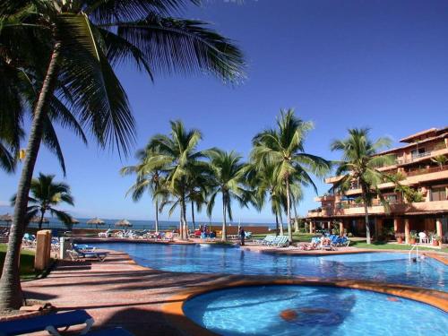 Beach front unit at Condominios Los Tules in Puerto Vallarta, Mexico