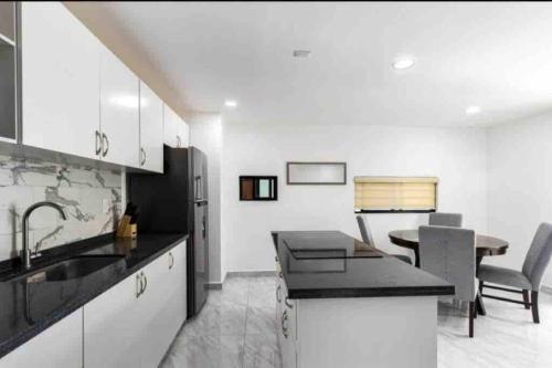 Kitchen, Ocean Views 1-Bdrm Condo W-Pool in Libertad