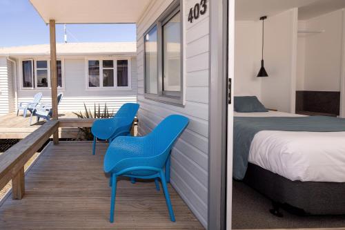 นาเปียร์ บีช ฮอลิเดย์ พาร์ค แอนด์ โมเต็ล (Napier Beach Holiday Park and Motel) in เบย์ วิว