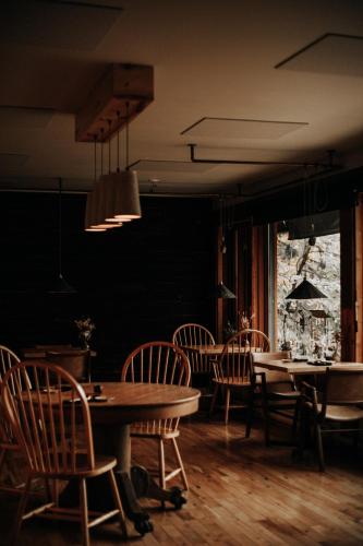 ห้องอาหาร, Auberge Saint-Mathieu in แซ็ง-มาทิเยอ-ดู-ปาร์ก (QC)