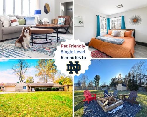 Perfect Sprawling Ranch for Group Game Day Stay! King Beds, Firepit, & Pet Friendly with Huge Fenced
