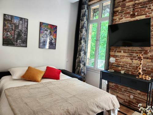 Studio Luxine - 2 personnes - Vue sur le Canal du Midi