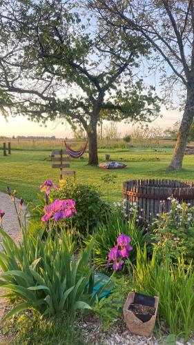 Garden, Simples Escales : gite nature, detente et sauna in Les Rosiers-sur-Loire