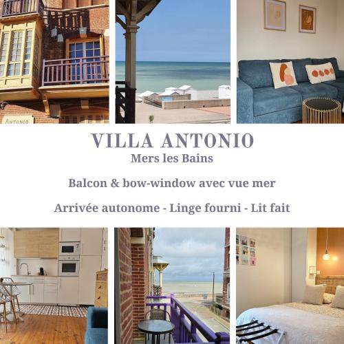 Villa Antonio - Balcon vue mer - Bow-window - Internet Wifi