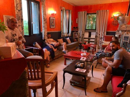 Jagatud salong / TV-ala, Mountain Lodge Corse Odyssée (Mountain Lodge Corse Odyssee) in Quenza