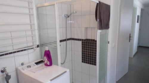 Zuhanyzó, Ferienwohnung Nussbaum Sendenhorst in Sendenhorst