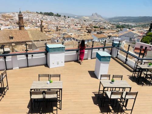 景觀, Hotel Apartamentos Antequera in 安特克拉