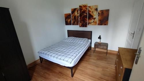 Chambre jungle en colocation - Pension de famille - Gien