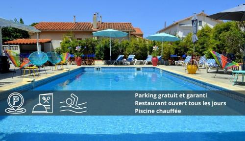 Le Galion Hotel et Restaurant Canet Plage - Logis - Hôtel - Canet-en-Roussillon