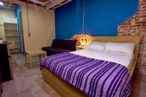 1 double bed, 1 sofa bed