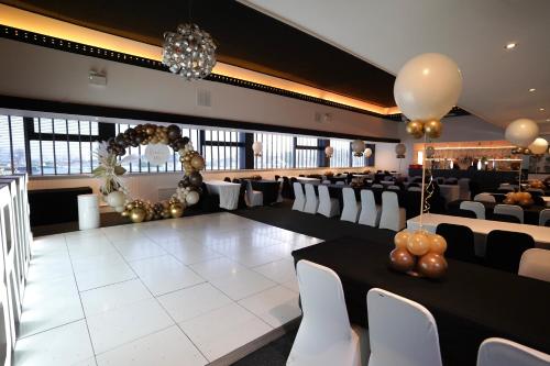 Banquet hall, Hardgate House Hotel in North Glasgow