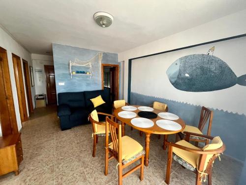 共用Lounge/電視區, Apartament Mar Bella Azul in 米拉馬爾