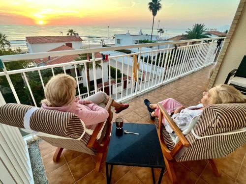 陽台/露台, Apartament Mar Bella Azul in 米拉馬爾