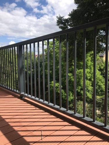 Rõdu/terrass, Apartament Giulia z balkonem in Olesnica